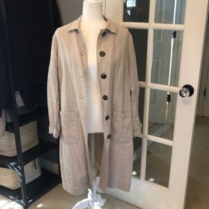 J. Jill 100% linen coat❤️